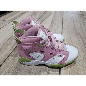 Air Jordan 6  ELEMENTAL PINK VIVID GREEN DM1159-613 Size 6.5Y
